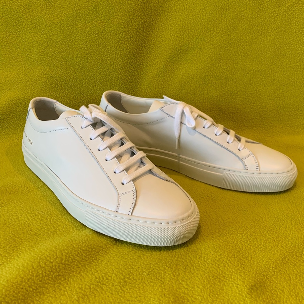 Woman by Common Projects Original Low Sneaker — WHITE — BRAND NEW — IN BOX